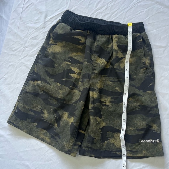 Carhartt Kids Camo Shorts - Black and Tan - Picture 3 of 5